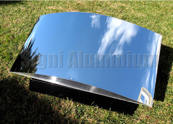 planchas de aluminio espejo